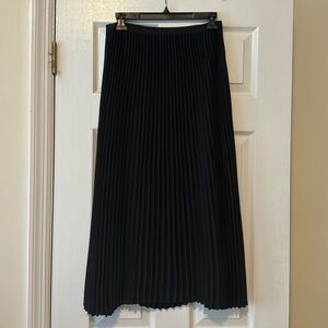 Aritzia Pleated Midi Skirt